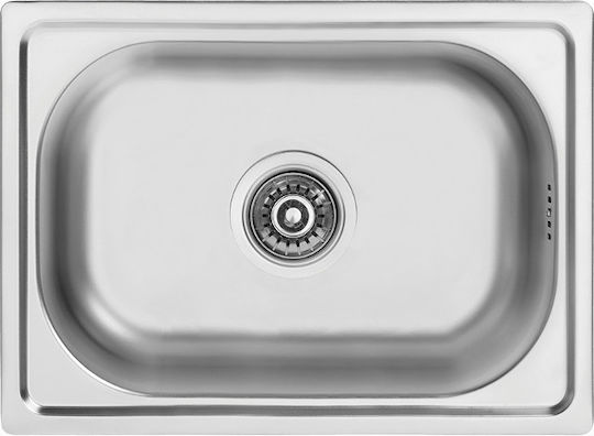 Kuchinox Mini Drop-In Inox Μ35xΠ48cm Argintiu