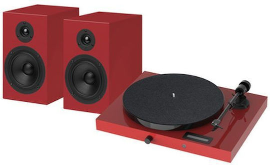 Pro-Ject Audio Juke Box E1 HiFi Set Грамофон Red