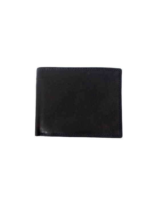 Men's Leather Wallet Gregory H163.BL, Black