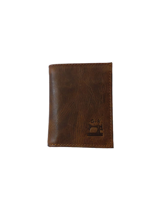 Men's Leather Wallet Gregory 332-0.BR, Brown