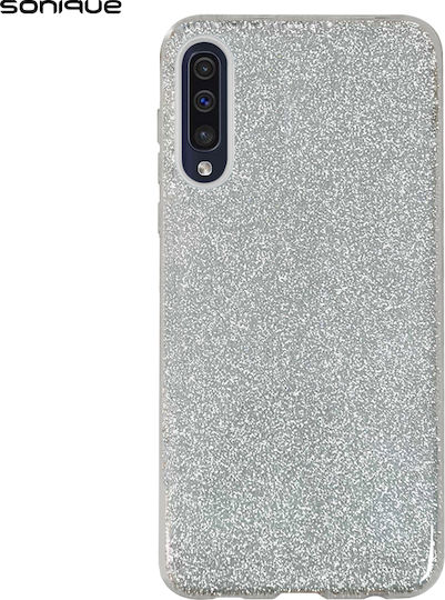 Sonique Shiny Back Cover Σιλικόνης Ασημί (Samsung Galaxy A70/A70s)