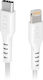 SBS USB-C to Lightning Cable Λευκό 2m (CABLELIGHTC2W)