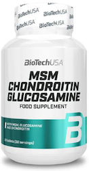 Biotech USA MSM Chondroitin Glucosamine 60 tabs