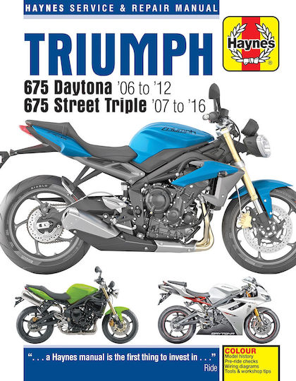 Triumph 675 Daytona (06' to 12') & Street Triple (07' to 16')