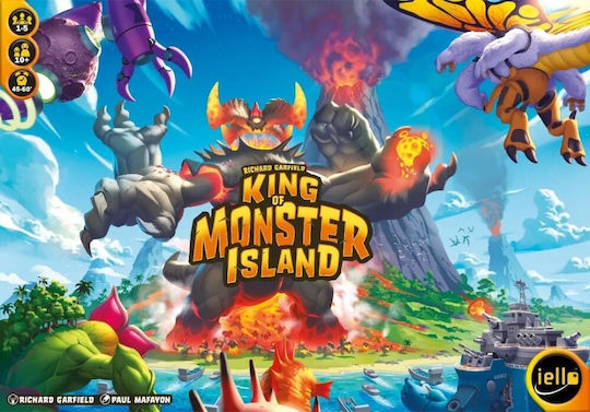 Board Game King of Monster Island for 1-5 Players 10+ Years Old (EN) Iello
