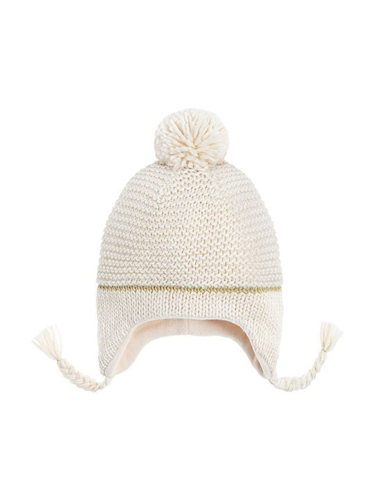 Cool Club Kids Beanie Knitted White