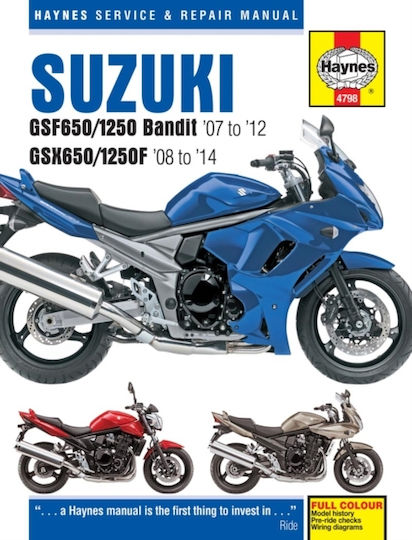 Suzuki GSF650/1250 Bandit (07' to 12') & GSX650/1250F (08' to 14')
