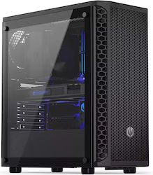 Endorfy Signum 300 Air Gaming Midi Tower Κουτί Υπολογιστή με Πλαϊνό Παράθυρο Μαύρο