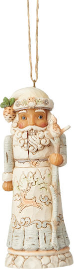 Weihnachtsbaumschmuck Weihnachtsmann Beige 11,5cm