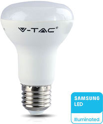 V-TAC LED Bulbs for Socket E27 and Shape R63 Cool White 806lm Dimmable 1pcs