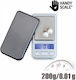 Electronic Precision Commercial Scale with Weighing Capacity of 0.2kg and Division 0.01gr