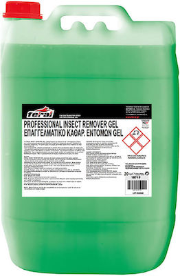 Feral Υγρό Καθαρισμού για Τζάμια Professional Insect Remover Gel 20lt