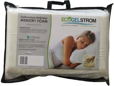 Ecogel Strom Sleep Pillow Memory Foam Anatomic Medium 42x65x12cm