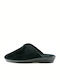 Adam's Shoes Μαυρο 8122 0773 000001 Χειμερινές Γυναικείες Παντόφλες σε Μαύρο Χρώμα