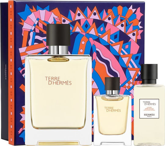 Hermes Terre D'Hermes Set pentru bărbați cu Eau de Toilette 3buc