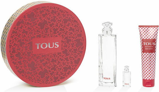 Tous mit Eau de Toilette 3Stück