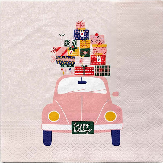 Chic Mic Set Weihnachtsservietten L33xB33cm. 20Stück