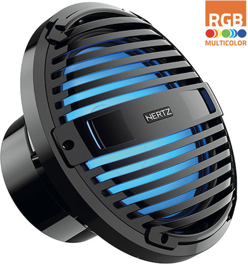 Hertz Ηχείο Σκάφους HMS 12 B2-LD-C Αδιάβροχο 12" με 500W RMS Μαύρο