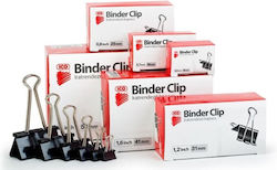 Black Binder Clips Ico 51 mm