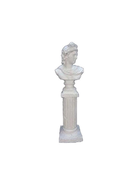 The Home Deco Factory Decorativă Bust din Polirășină 19x16x63.5cm 1buc