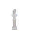 The Home Deco Factory Decorativă Bust din Polirășină 19x16x63.5cm 1buc