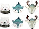 Rayher Holz Tiere 3x5cm 6Stück (Verschiedene Designs)