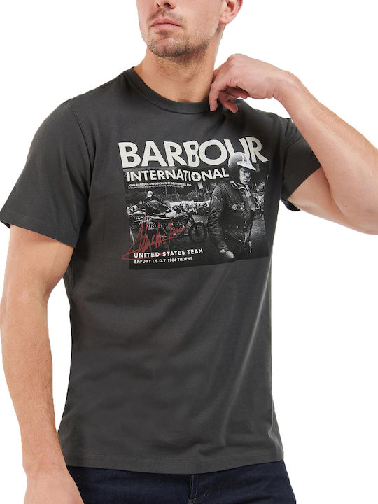 Barbour Herren T-Shirt Kurzarm Gray