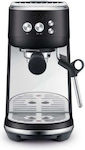 Sage Bambino Μηχανή Espresso 1600W Πίεσης 15bar Black Truffle