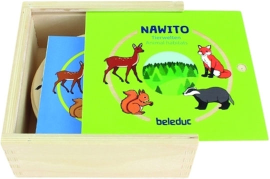 Beleduc Nawito - Περιβάλλον Ζώων Joc Educațional de Cunoștințe pentru 4+ ani Ani