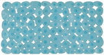Ankor Αντιολισθητικό Πατάκι Μπάνιου Γαλάζιο / Διάφανο 68x35εκ.