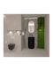 Piccadilly LT-023A Standwaschbecken Porzellan 46x46x83cm Schwarz