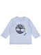 Timberland Kids Blouse Long Sleeve Light Blue