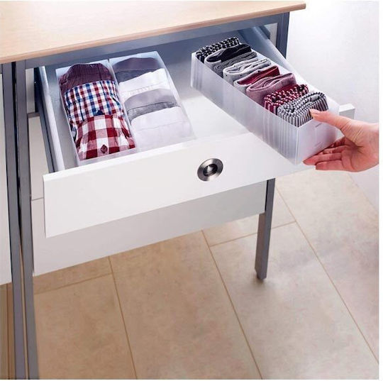 Πλαστικό Organizer Συρταριών Ρούχων 30x10.5x8cm 3τμχ