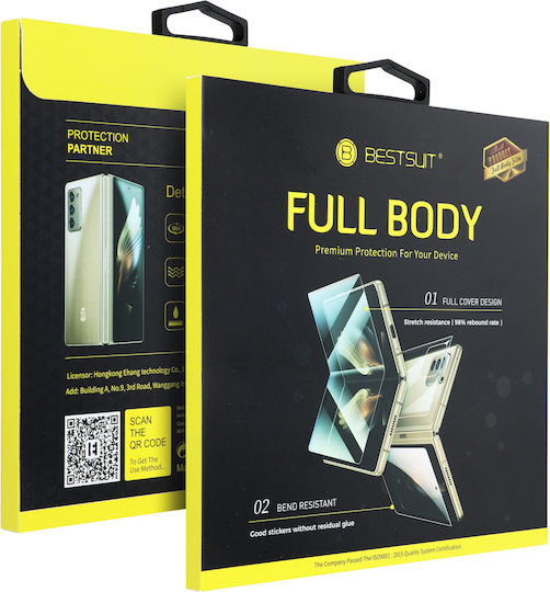 Bestsuit Back Film for Galaxy Z Fold3 Transparent