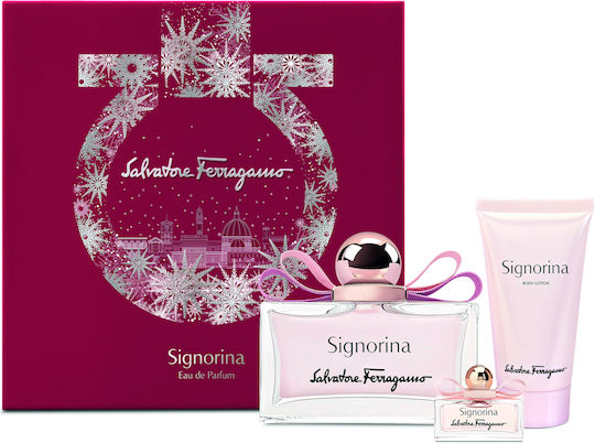 Salvatore Ferragamo Signorina Set pentru femei cu Loțiune de corp 3buc