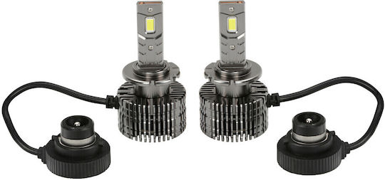 Lampa Λάμπες Αυτοκινήτου D2R / D2S Canbus LED 6000K Ψυχρό Λευκό 12-24V 35W 2τμχ