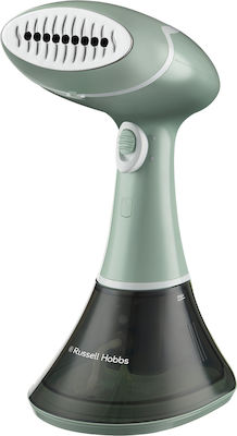 Russell Hobbs -56 Hand Garment Steamer 1600W with Container 200ml Green