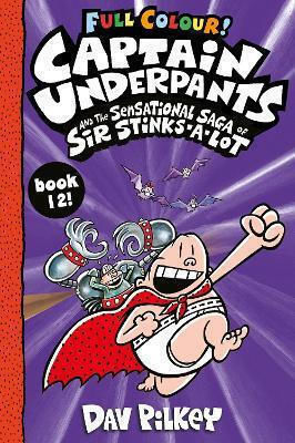 Captain Underpants, 12: Und die sensationelle Saga von Sir Stinks-a-Lot Farbe