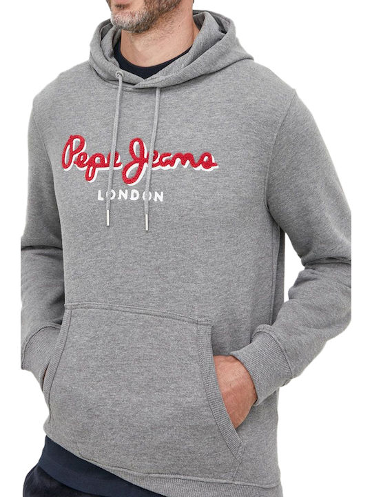 Pepe Jeans Lamont Φούτερ με Κουκούλα Dark Grey ...
