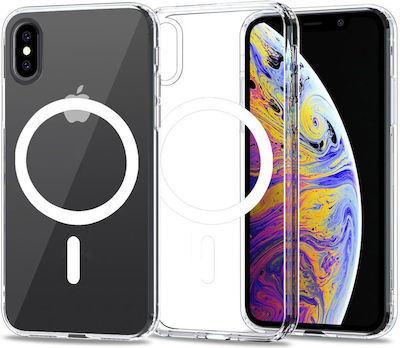 Tech-Protect Magmat Coperta din spate Silicon / Plastic Transparent (iPhone X / XS)