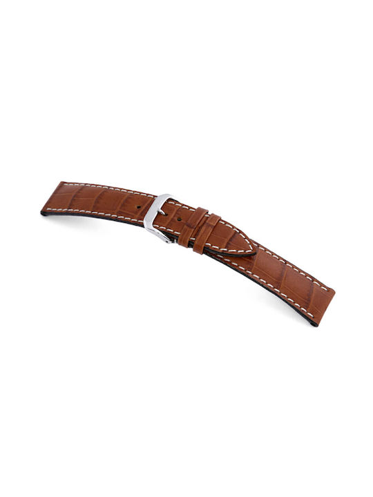 Strap Leather RIOS New Orleans Cognac 20mm