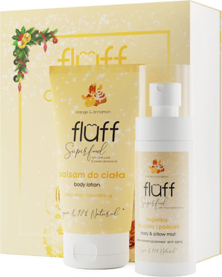 Fluff Cozy Evening Skin Care Set for Moisturizing