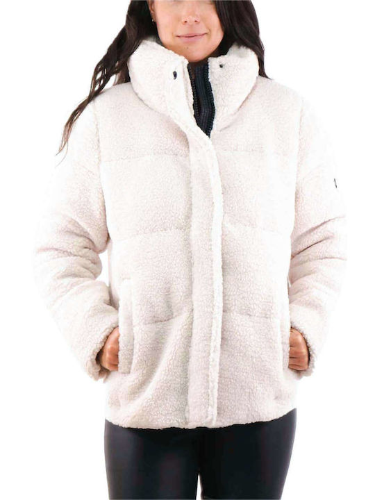 Michael Kors Kurz Damen Puffer Jacke für Winter Bone