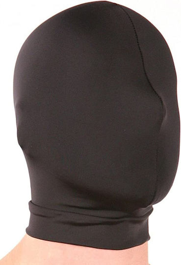 Naughty Toys BDSM Mask Spandex Hood With No Holes Black