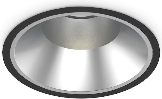 Ideal Lux Rund Vertieft LED Panel 42W mit Natürliches Weiß Licht 4000K