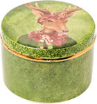 JK Home Decoration Коледна Керамична Фигура Кут...