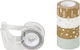 Heyda Αυτοκόλλητη Ταινία Διακόσμησης 5τμχ Masking Tape 5τμχ 12mm 3m Αστέρια με Βάση