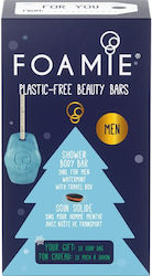 Foamie Men Set Watermint Skin Care Set for Moisturizing & Facial Cleaning with Shampoo & Soap