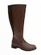 Damenstiefel Tabac Braun