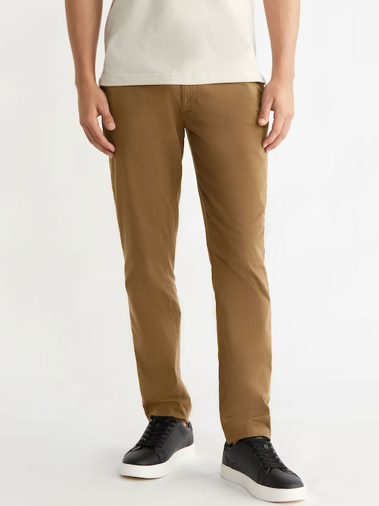 Calvin Klein Pantaloni Chino Elastic cu Croială...